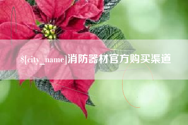 武威消防器材官方购买渠道