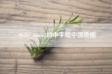 武威初中手绘中国地图
