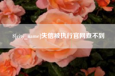武威失信被执行官网查不到