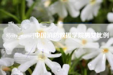 武威中国消防救援学院男女比例
