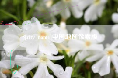 武威中国地图像素版
