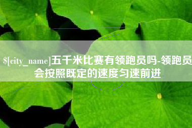 武威五千米比赛有领跑员吗-领跑员会按照既定的速度匀速前进