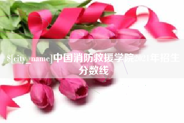 武威中国消防救援学院2021年招生分数线