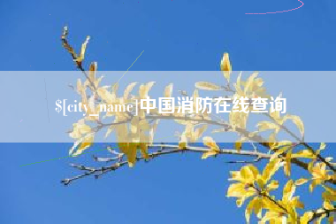 武威中国消防在线查询